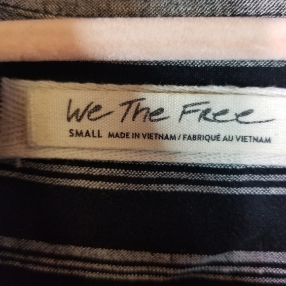 We the Free People summer breeze striped popoever tunic - Picture 8 of 11